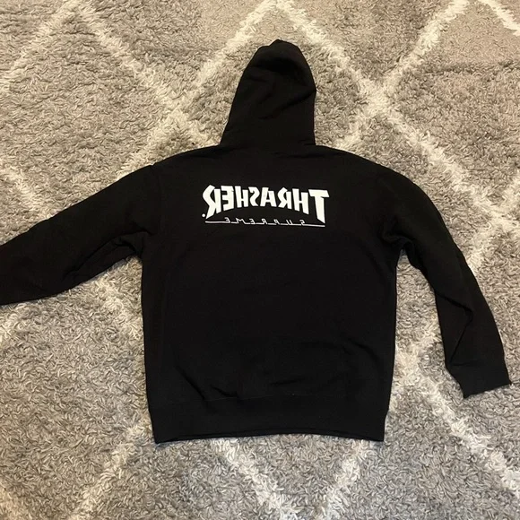 Supreme thrasher hoodie deals